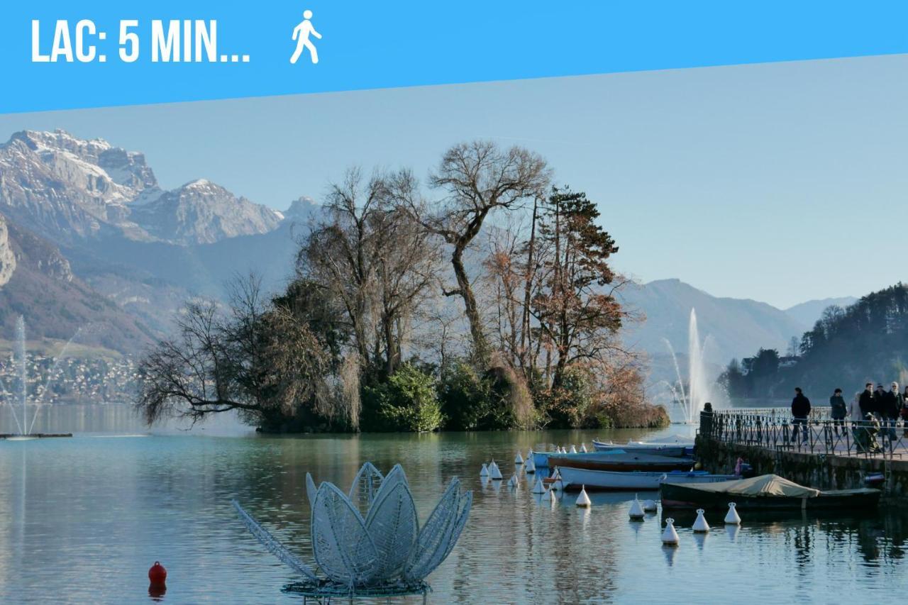 Le Paquier - Mycosyapart, Vieille Ville, Calme, Lac 100M, Netflix Annecy Eksteriør bilde